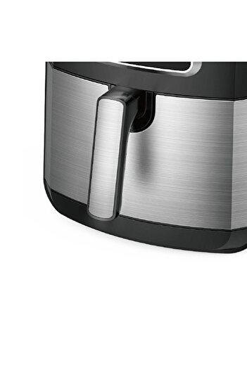 DOTS Air Fryer, Capacity 6.5 Liters, Digital Control - 1700 Watt - Silver & Black