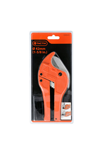 Tactix One Hand Ratchet Action PVC Pipe Cutter 42mm 340201