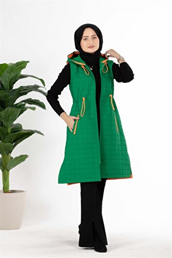 Sevitli Capitone Vest-green