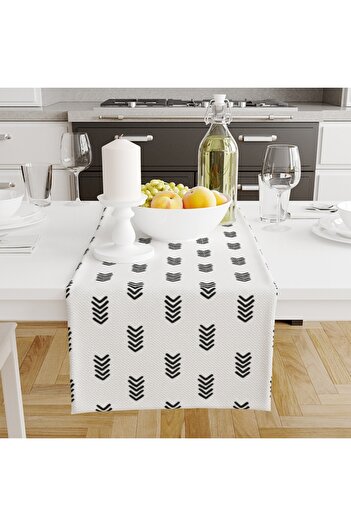 Else Dekor Retro Boho Patterned Digital Printed Stain Runner - Care Free Decorative, 40X140Cm