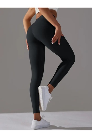 MEBA Laser Cut Leg Push up Leggings with High Waist Enhancing, Firming and Butt Lifting Features