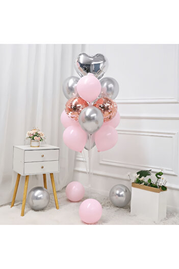 GözdeParti 13-Piece Balloon Stand (Tree Model) 100 cm Birthday Party Decoration