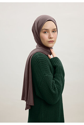Mesa Charm Mink Hijab Combed Cotton Women's Shawl