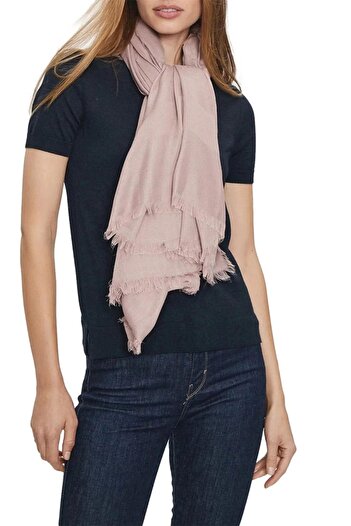 Guess Evelune Kefiah 140X1 Women's Pink Scarf Aw5196Pol03-Ros