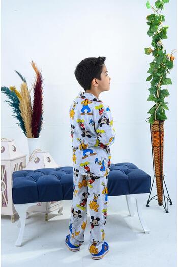 MAXI DRY Children's Pajama Set, Mickey Printed, 3-14 Years