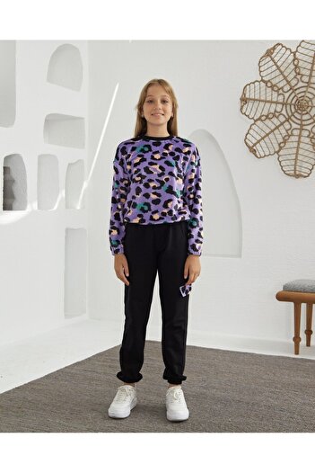 CİCHLİD Top Velvet Fabric Cargo Pocket Tracksuit Set