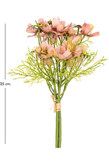 Herdekora Yapay Çiçek Papatya Somon 35 Cm.