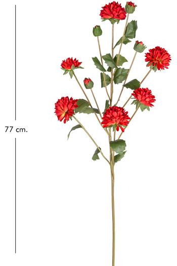 Herdekora Yapay Krizantem Kırmızı 77 Cm.
