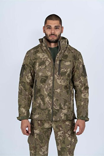COMBAT Tactical Softjell Coat - Waterproof and Windproof, Biker Coat - 305C