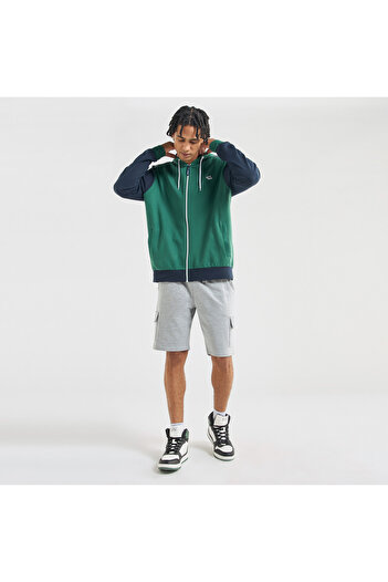FAV Colourblock Long Sleeves Hoodie with Zip Closure