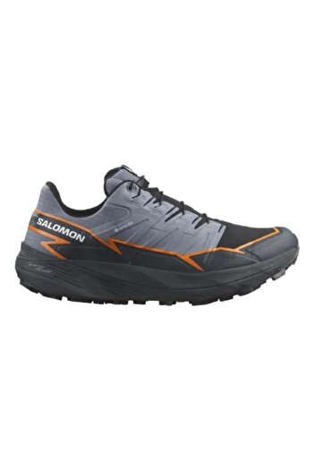 Salomon Men's Gray Outdoor Running Shoes - Thundercross Gore-tex L47383100