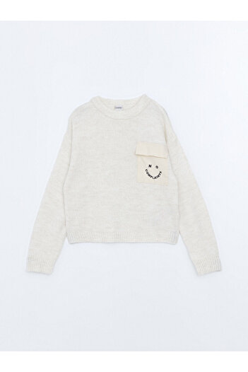 LC Waikiki Lcw Crew Neck Girl's Knitwear Sweater