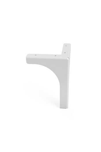 Minart Metal Leg 15cm White Decorative Metal Furniture, Cabinet, Armchair, Sofa, Tv Unit Leg Adjustable