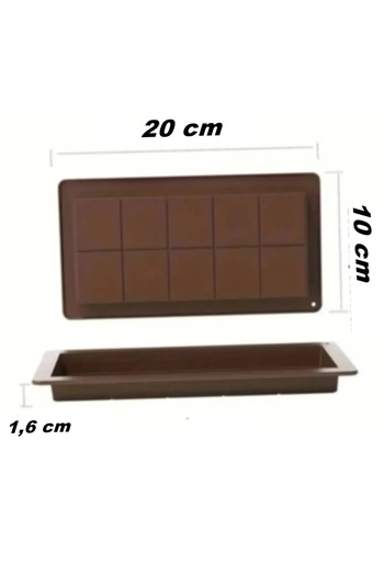 BEYZANA 2 части Dubai Chocolate Mold Силиконова форма за шоколад