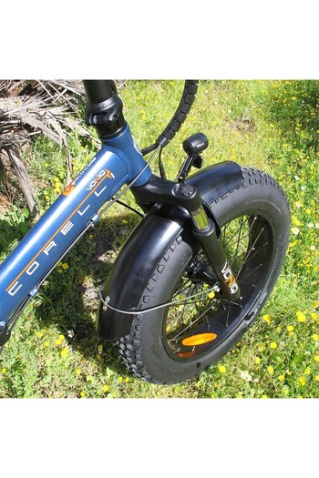 Bisan Corelli Elektrikli Bisiklet Voniq 20 Jant   Fat Bike  Lacivert BLC
