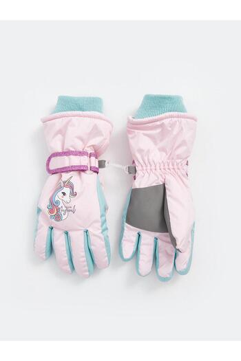 LC Waikiki LCW ACCESORIES Mănuși pentru fete imprimate