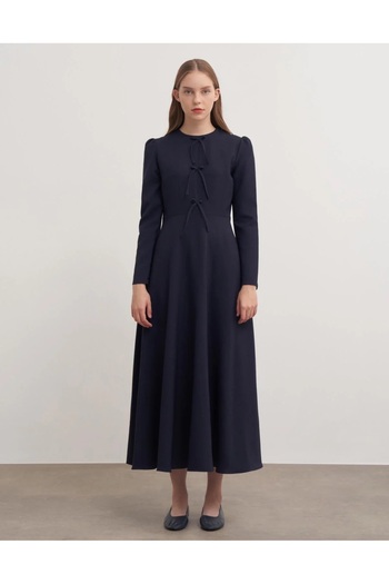 SEMİNEN Bow Detailed Dress