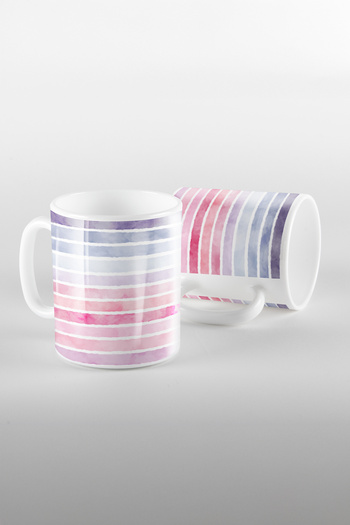 feinas Patterned Porcelain Mug