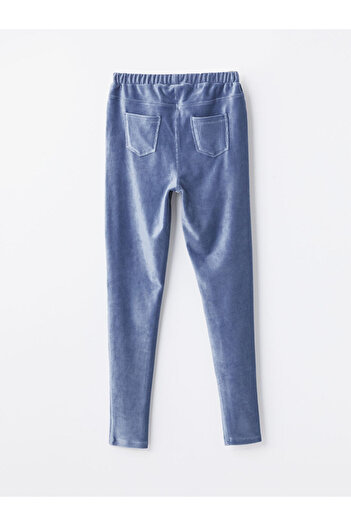 LC Waikiki Lcwk Elastic Waist Velvet Girls' Leggings