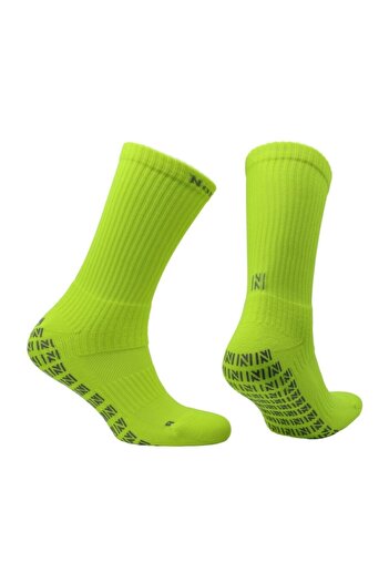 NORFOLK Lizard Yellow Non-Slip Sole Sports Socks