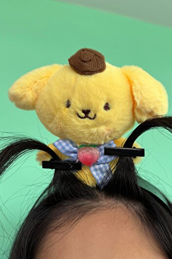 TAKIŞTIR Yellow Color Anime Figured Rivet Buckle Detailed Crown