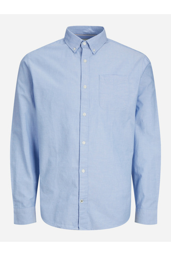 Produkt By Styli Solid Button-Down Collar Oxford Shirt