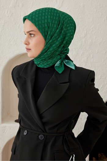 Modakaşmir Circular Mk Cotton Scarf