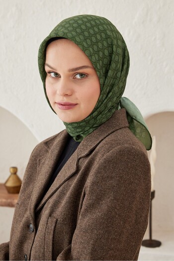 Modakaşmir Circular Mk Cotton Scarf