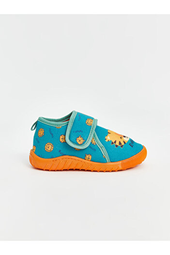 LC Waikiki Lcw Steps Printed Baby Boy Home Shoes (W4)