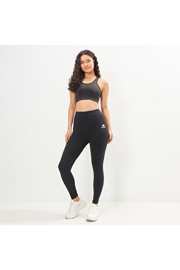 Kappa Logo Print Leggings with Elasticated Waistband