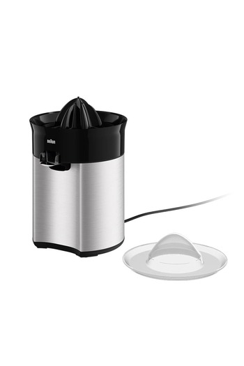 Braun CitrusQuick juicer, 60W motor, Direct serve, Universal presscone, auto start-stop - CJ 5050