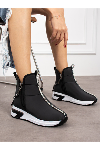 Alemdar Shoes HOPE Smoked Γυναικεία Sneakers Μποτάκια