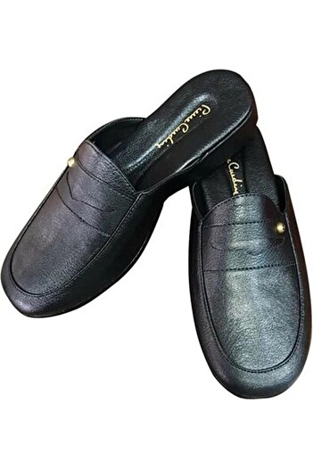 NazikEndam Pie Rre Car Din Men's Dowry Slippers 288-Flat