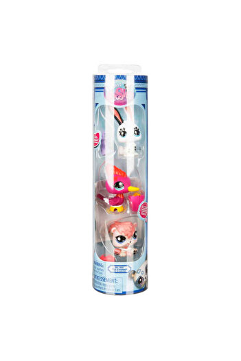 Sunman مجموعة مجسمات صغيرة من Littlest Pet Shop مكونة من 3 قطع - أرنب، نقار الخشب، سنجاب S2 05974