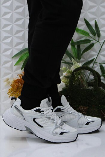 Kinetix Arlex Tx White Black Comfortable Original Product Men's Sports Shoes