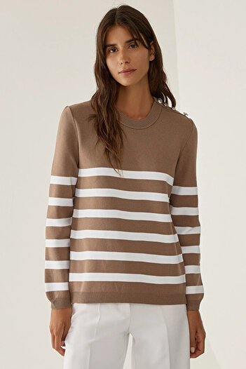 Hiccup Striped Knitwear Sweater