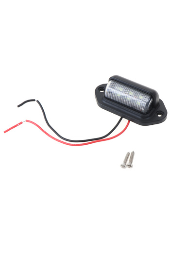 Choice 1PC 12-24V Waterproof IP65 License Plate Light Car Truck Trailer Step Lamp License Plate Light Ca...