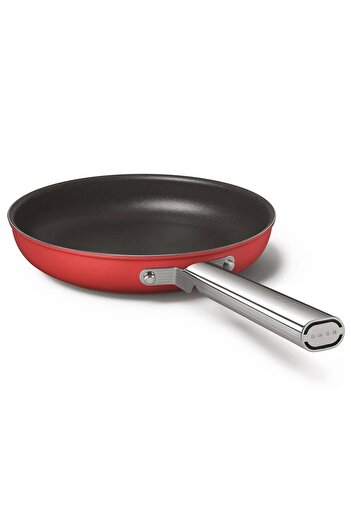 SMEG Cookware 50's Style Grande Kırmızı 6'lı Tencere&tava Seti Ckwgrnd