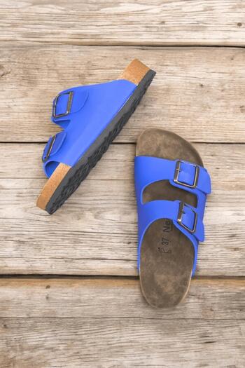 Neon Shoes Παντόφλες ορθοπεδικής σόλας Madrid Unisex με διπλή αγκράφα, καθημερινές άνετες παντόφλες για το σπίτι και εκτός του σπιτιού