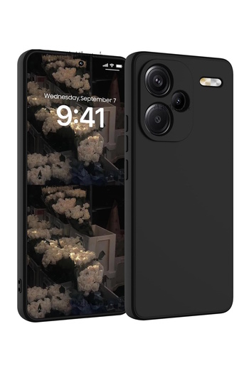 m.tk moveteck Xiaomi Redmi Note 13 Pro+ Plus Compatible Case Launch Camera Protected Matte Inside Velvet Soft Silicone