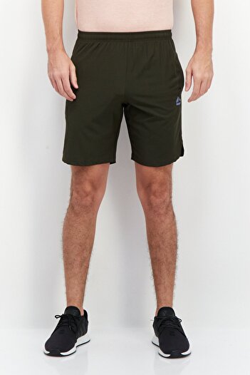 RBX Men Sportswear Fit Training Shorts, Olive