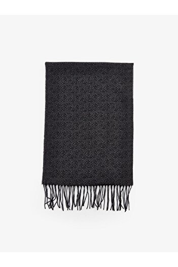 LC Waikiki LCW ACCESSORIES Ανδρικό κασκόλ με μοτίβο φούντα (W4)
