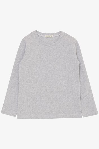 Breeze Boy's Long Sleeve T-Shirt - 9-14 Years, Light Gray Melange Basic Model