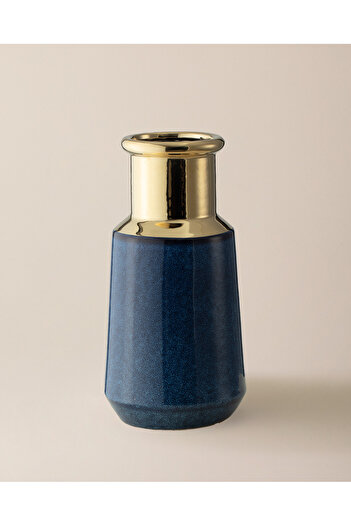 Madame Coco Blue Africain Ceramic Vase