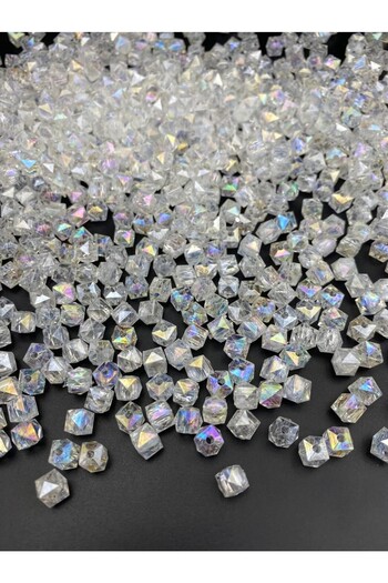 PASAMİA Cube Beads with Janjan 10*10 50 g (110-114 Pieces)