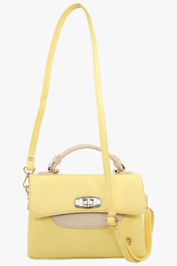 SOSELA 67-7155 Adela Yellow Women's Crossbody Bag