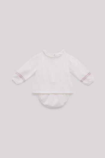 GB Baby Bg Store Baby Girl Ecru Shirt