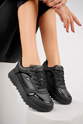McDark Women's Black Sneakers - Casual