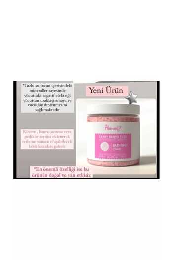 Homm Bitkisel Candy Banyo Tuzu Hommlife 250 gr