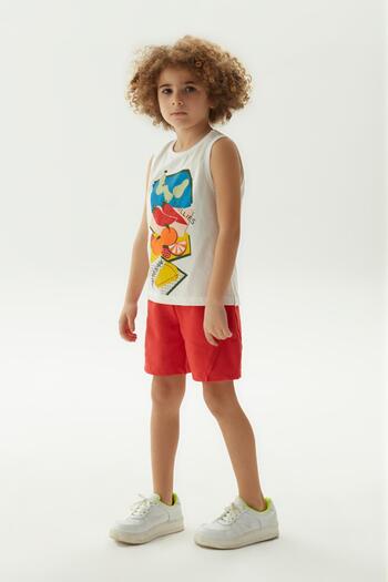 Nebbati BG Store Boy's White Tank Top